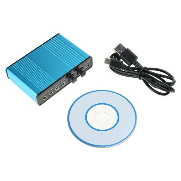 USB 6 Channel 5.1/7.1 Surround External Sound Card PC Laptop Desktop Tablet Optical Adapter Card Recording K song