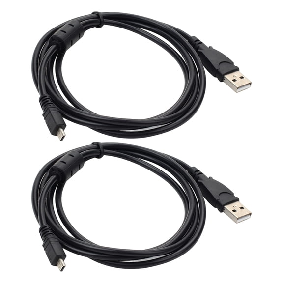 USB 8Pin Data Cord 150cm Length Camera Connection Line Charging Cable PVC Metal Texture for Fashion Photo Video Transfer