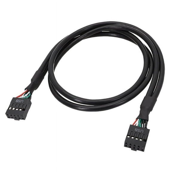 USB 9Pin to 9Pin Female Cable Shielding Line Enhances Stability and Speed