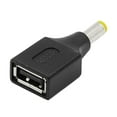 thumbnail image 1 of USB A Female to 2.5x0.7mm 3.5x1.35mm 4.0x1.7mm 5.5x2.5mm Male Connector USB to DC Power Plug Charging Adapter, 1 of 20