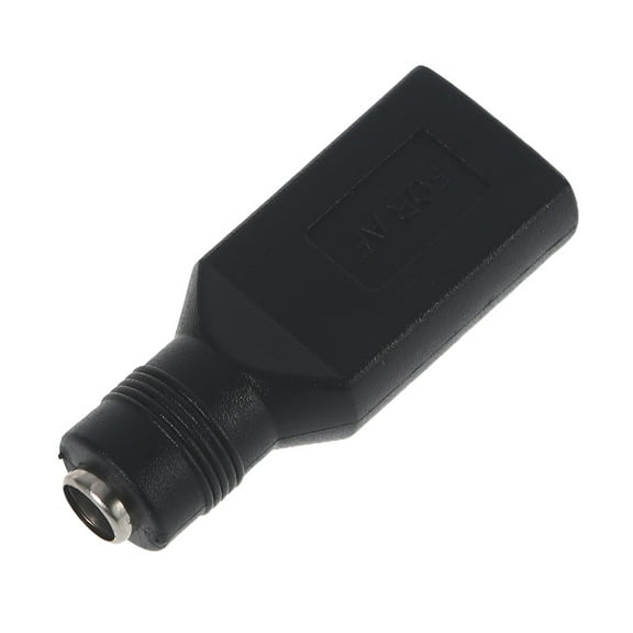 USB A Female to DC5.5x2.1mm Barrels Plugs Power Adapter for /USB Charging Device
