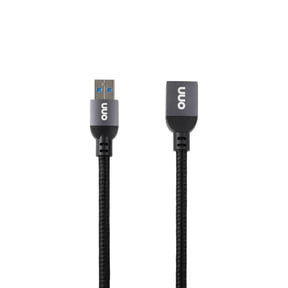 onn USB-A Male to Female Extension Cable (6 Feet) - 5Gbps Fast Data Sync, Nylon Braided