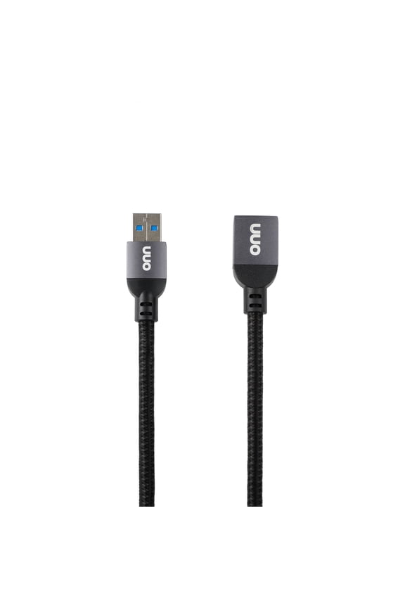 USB-A Male to Female Extension Cable (6 Feet) - 5Gbps Fast Data Sync, Nylon Braided