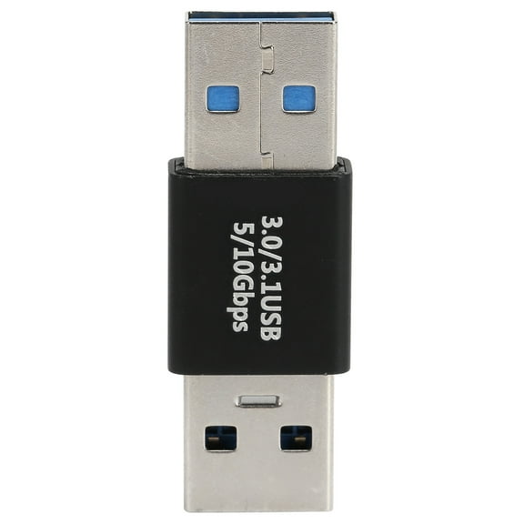 USB A Male To USB Male Adapter, Compact USB 3.0 Male To USB Male OTG Adapter For Home For Friends