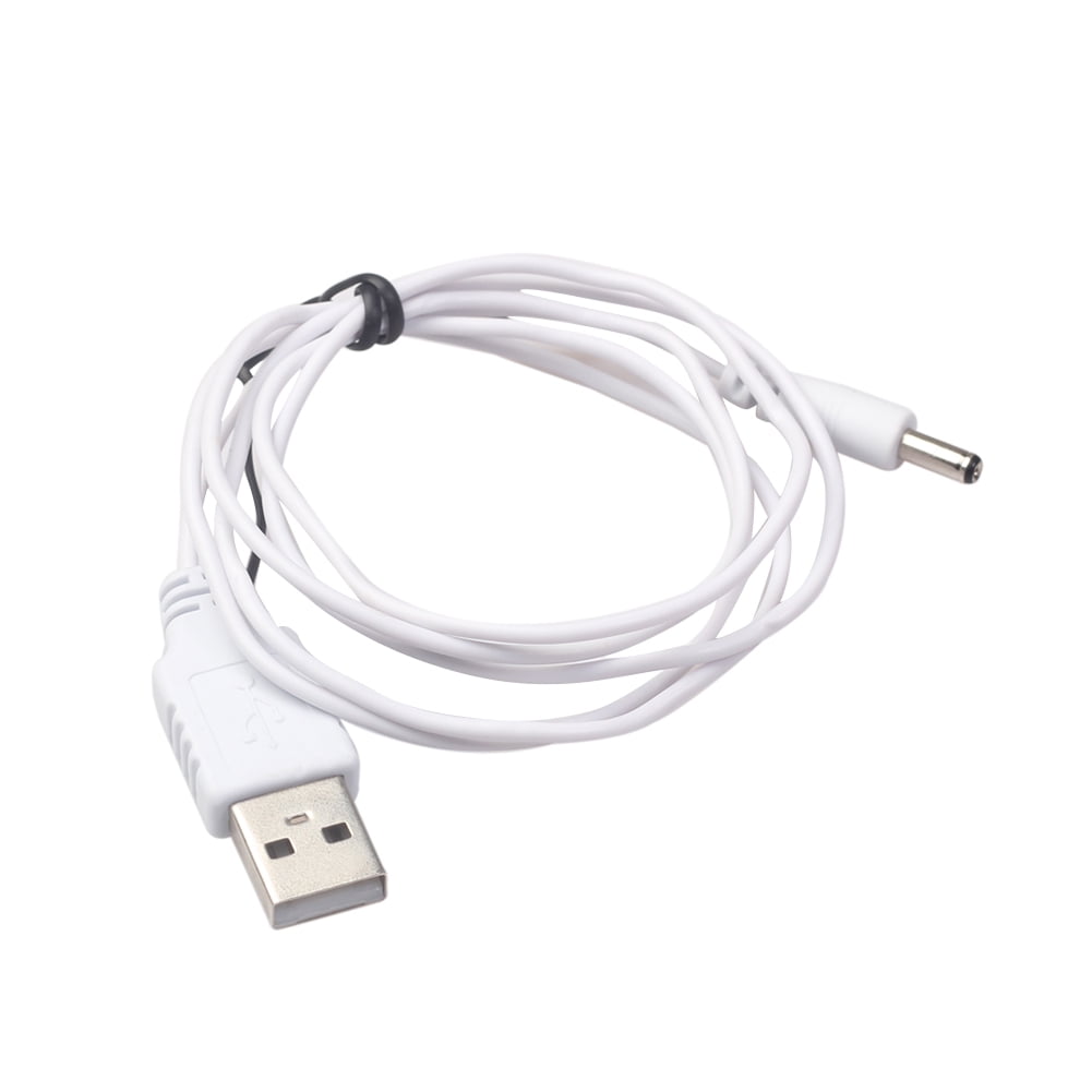 USB A Male to DC 3.5mm Power Cable Replacement 3.5x1.35mm DC Barrel