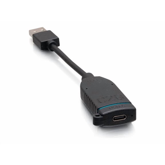 C2G C2G30061 USB-C to USB-A Dongle Adapter Converter for AV Ring