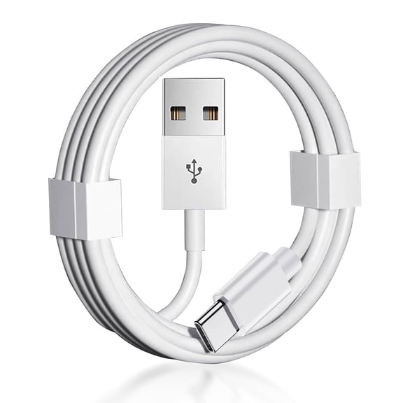 USB-A to 8 Pin Cable 3FT, Charging & Data Sync – Apple iPhone and iPad Compatibility White
