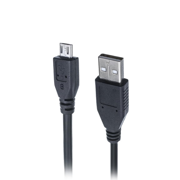 USB A to Micro USB male-to-male charging and data sync cable for Android phone tablet power bank, 3 ft