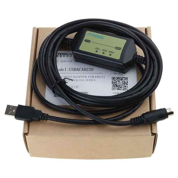 USB-ACAB230 PLC Programming Cable for USB-DVP ES EX EH Series Cable