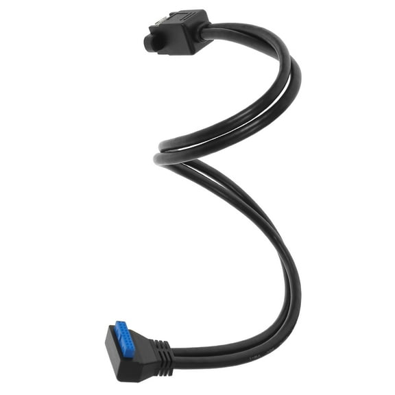 USB Adapter Cable Panel Mount Extension for Computer Power Supply Cord Cords Motherboards
