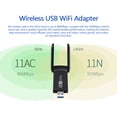 thumbnail image 1 of USB Adapter Dual Wireless USB WiFi Adapter 1300Mbps Lan USB Ethernet 2.4G 5G Dual Band WiFi Network Card WiFi Dongle, 1 of 6