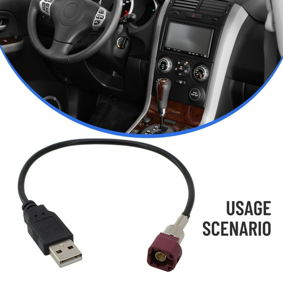 USB Adapter USB Conversion Line Car USB Cable Adapter Car Accessories For HSD LVDS For HSD LVDS Cable Auto Parts For BMW