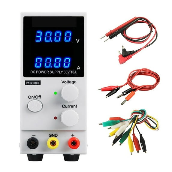 USB Adjustable DC Laboratory Power Supply 30V 10A Digital Bench Source Voltage Regulator Stabilizers Switch Lab Power Supply ,Voltage Consistency