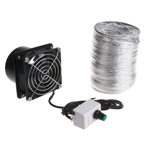 USB Adjustable Speed Air Ventilation Blower Inline Fan Window Exhauster Toilet Kitchen Exhaust Fan power tool