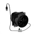 thumbnail image 1 of USB Adjustable Speed Fan Smoke Absorber ESD Fume Extractor Fan Pipe Duct Exhuast Fan P y13108, 1 of 6