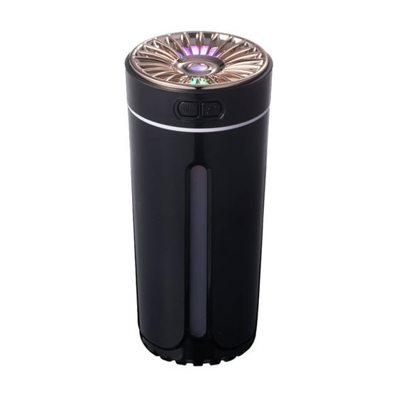 USB Air Humidifier Color LED Light Ultrasonic Mist Car Aroma Diffuser Nebulizer