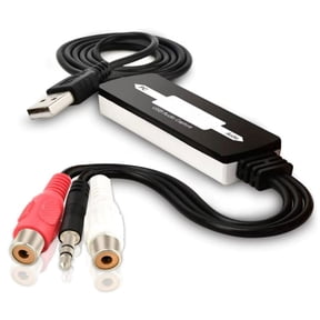 Plug-And-Play Computer-Based USB Audio Capture Audio Recorder Editor MP3 WAV OGG AIFF Recorder