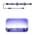 thumbnail image 1 of USB Aquarium Submersible LED Light Bar, 5V 5W to 12W Acrylic Fish Tank Lamp with Suction Cups, Inline Switch and 140 cm Cord for Small and Medium Tanks, 1 of 10
