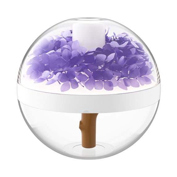 Mouliraty USB Aromatherapy Humidifier With Light ,Large Capacity 270ML Quiet Cool Mist Humidifier For Car And Office ,Plants, Easy To Clean