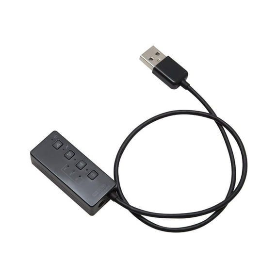 USB Audio Adapter 7.1 Sound with Built-In Microphone