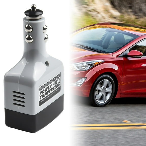 USB Auto Car Power Converter Outlet ChargerDC 12v/24v To 220V DC To AC Car Power Converter Adapter Inverter USB Outlet Charger