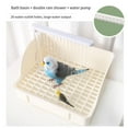 thumbnail image 1 of USB Automatic Bird Bath Shower for Cockatiels Parakeets Portable Feathered Friend Cleaning Device with Pump, 1 of 8