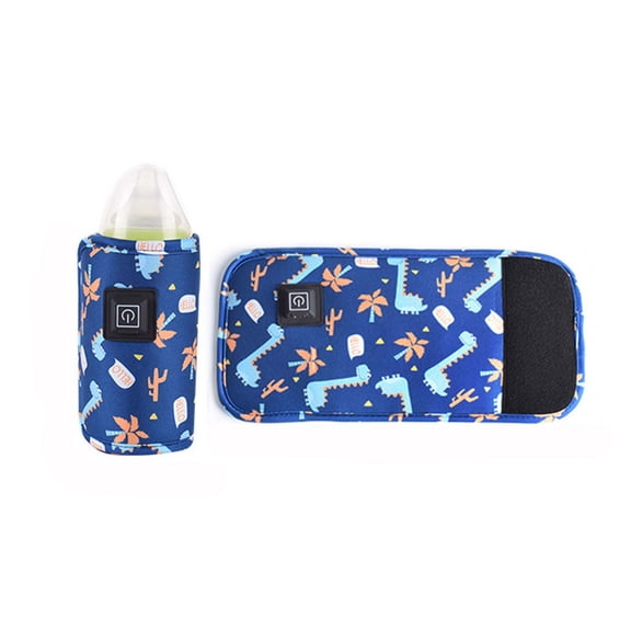 USB Baby Bottle Warmer Portable, Constant Temperature Milk Warmer 3 Heating Modes Smart Control Travel Friendly, Bottle Heater for Car Home Travel Night Feeding