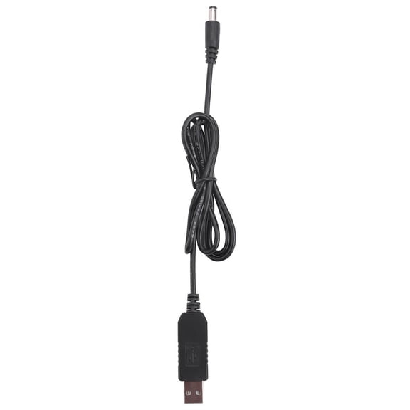 USB Barrel Male Connector Jack Power Cable Plug -1M (5V To DC 12V)