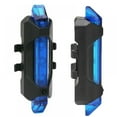thumbnail image 1 of USB Bike Rear Light White LED Bicycle Taillight Mountain Bike Safety Warning Light Usb Recharegable Cycling Tail Lamp,Blue, 1 of 5