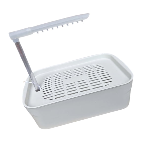 USB Bird Bath Basin Automatic Water Circulation Bath Tub for Parrots Use with Quiet Operate and Adjustable Water Flows