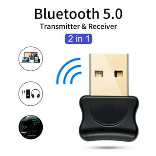 USB Bluetooth Adapter for PC Receiver - Techkey Mini Bluetooth 5.0 EDR  Dongle transmitter for Computer Desktop Transfer for Laptop Bluetooth  Headset