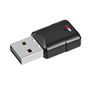 USB Bluetooth 5.3 Audio Adapter for PS5/PS4/Switch/PC, Plug & Play, Dual Link Low Latency Wireless Audio Transmitter Receiver