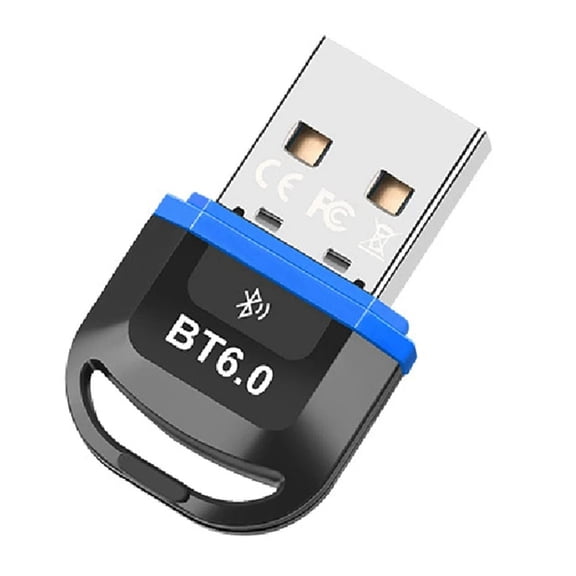 USB Bluetooth 6.0 Adapter USB Dongle Bluetooth Receiver & Transmitter for Bluetooth Keyboard/Mouse/Headphone/Speaker B
