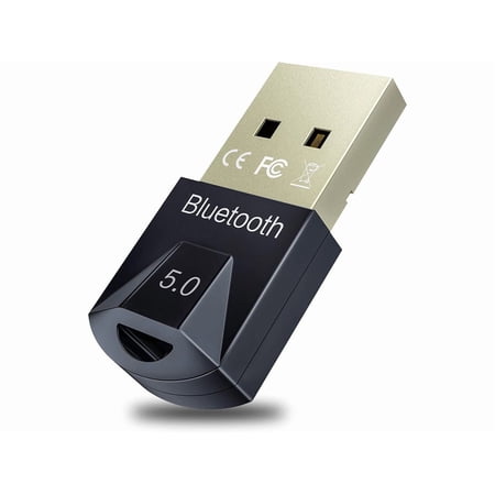 USB Bluetooth Adapter,Encrypted Wireless Transmission,Mini Bluetooth 5.0 Applicable to Laptops, Desktop Computers, Mice, Keyboards, Headsets, Speakers, Printers,Windows 10/8.1/8/7