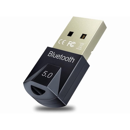USB Bluetooth Adapter,Encrypted Wireless Transmission,Mini Bluetooth 5.0 Applicable to Laptops, Desktop Computers, Mice, Keyboards, Headsets, Speakers, Printers,Windows 10/8.1/8/7