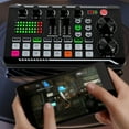 thumbnail image 1 of USB Bluetooth Live Sound Card for Stream Multi Effect  Audio Mixer Voice Changer, 1 of 15