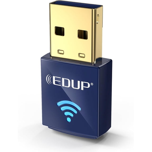 USB Bluetooth WiFi Adapter for PC, 4.0 Adapter, Wireless Nano Network 2.4Ghz 150Mbps, Only Compatible with Windows 11/10/7/8/8.1