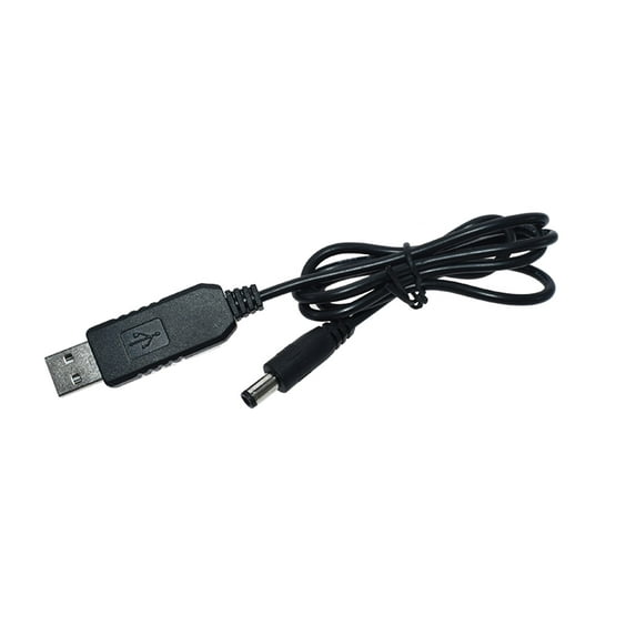 USB Boost Line DC5V to DC5V / 9V / 12V Step UP Module Converter Adapter Cable 2.1x5.5mm Plug for USB Fan Radiator