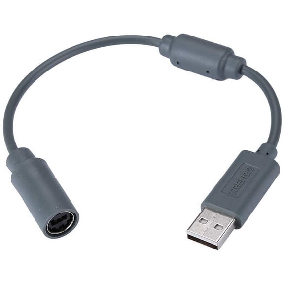 USB Breakout Cable Replacement for Xbox 360 Wired Controller PC Connection Converter Cable