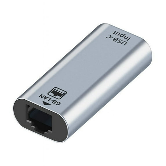USB C 1000Mbps Ethernet Adapter Type-C to RJ45 Port Gigabit Wired LAN Network Card for Desktop PC Laptop Smartphone