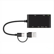 USB C 3.0 Multi Card Reader 6 in 1 Smart/MS/M2/TF/SIM/SD Picture Emory Stick Pro Duo Adapter