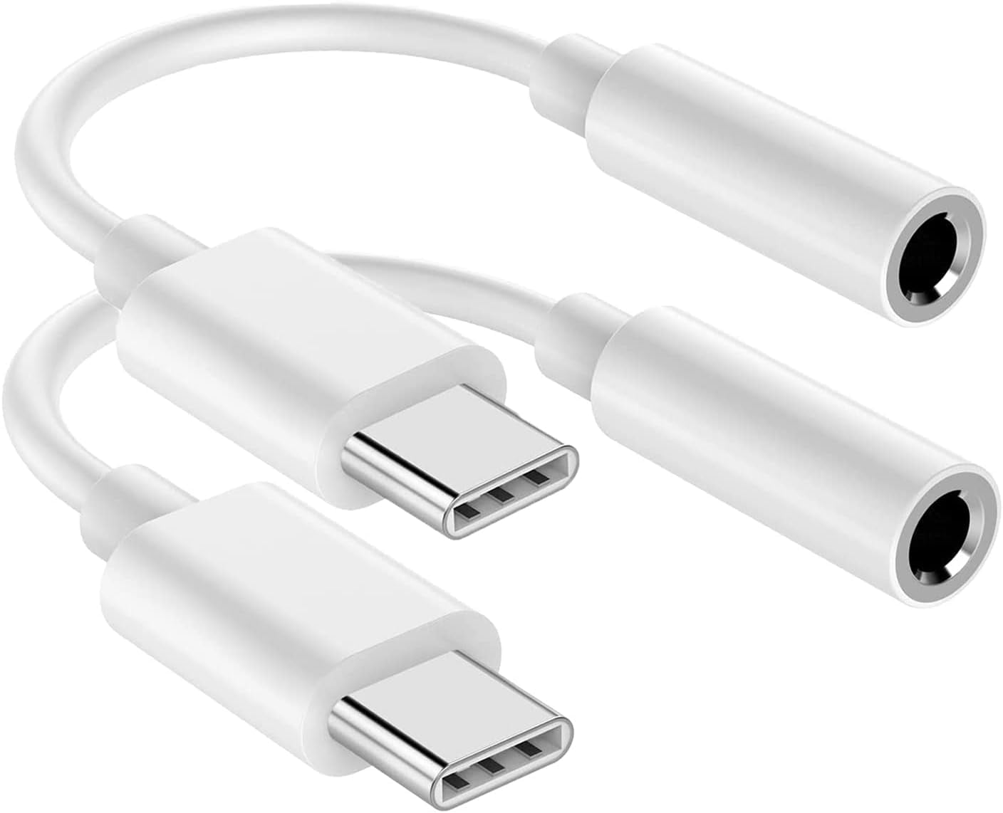 Adattatore 2-in-1 USB-C A Jack 3,5 Mm E Ricarica, Per Cuffie E AUX