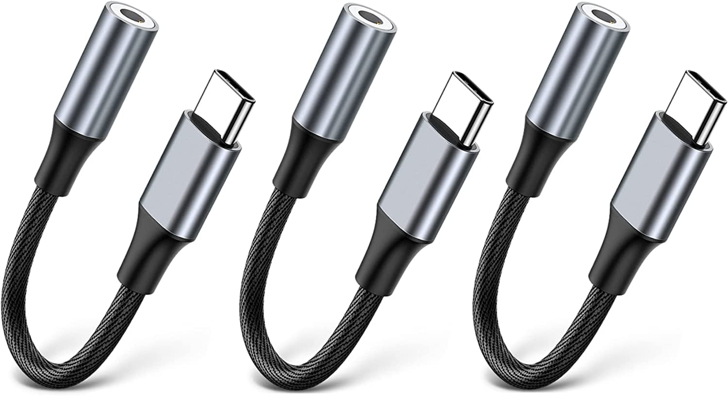 USB C to 3.5mm Audio Adapter, Headphone to C Adapter Type C Adapter to