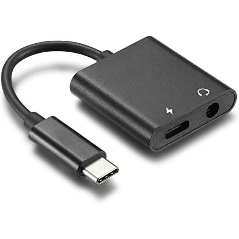 UGREEN 2 in 1 USB C to 3.5mm AUX Audio Adapter with DAC Chip + USB-C PD 3.0  Power Supply