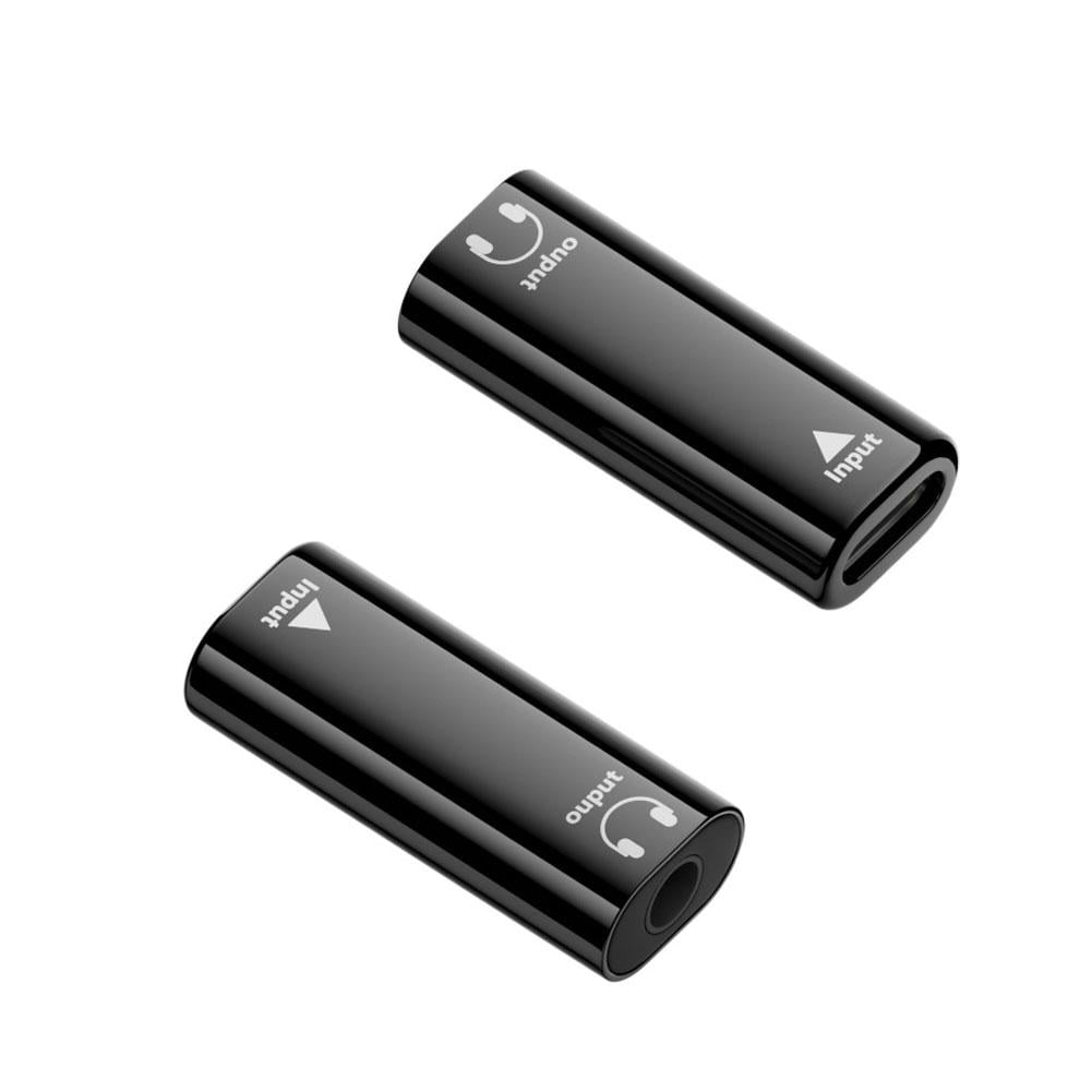 Câble Audio - PH26 - Adaptateur USB Type-C Vers Jack 3,5mm - Noir - Pour UMIDIGI A13 - Plug And