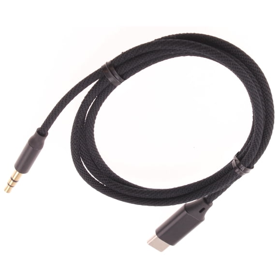 USB-C to 3.5mm Aux Cable for Moto G Power (2022) Phone - Audio Cord Car Stereo Aux-in Adapter Speaker Jack Wire Braided TYPE-C Y1V Compatible With Motorola Moto G Power (2022)