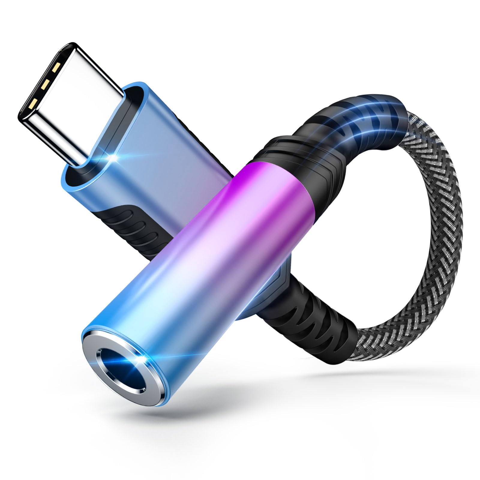 USB C to 3.5mm Headphone Adapter for iPad 10 Pro Air 6 Google Pixel 8a