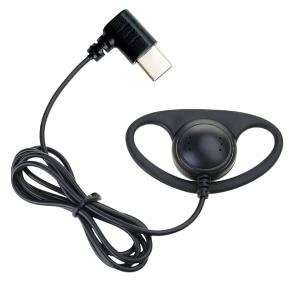 USB C/3.5mm Single Side Earphone Corded Headsets Single Side Earbud Headphones For MP3 MP4 Player