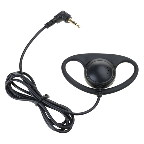 USB C/3.5mm Single-Side Earphones Headphone Single Side Corded Headsets Earbud Ear Hook for Mobile Phones Notebook