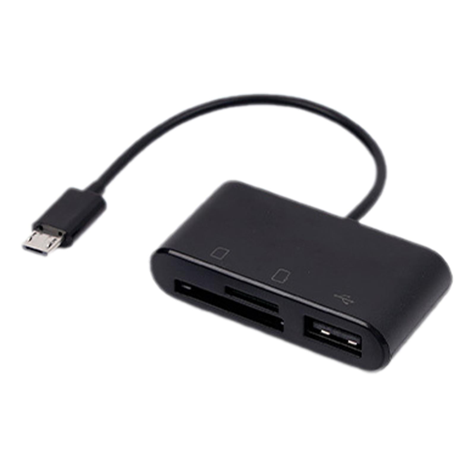 Plugable USB C SD Card Reader USB C Card Reader for SD Micro SD